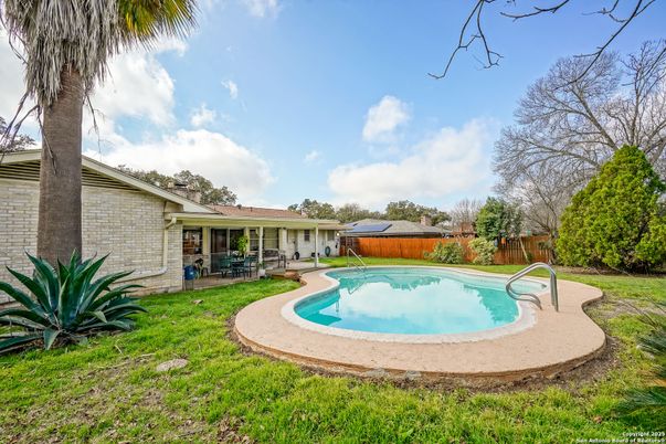 Exterior, Pool, Solar Panels