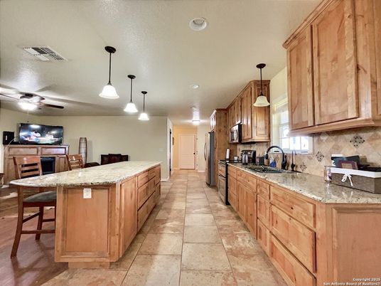 Interior, Kitchen, Pendant Lights, Recessed Lighting