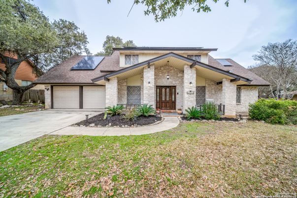 Attached, Exterior, Facade, Solar Panels, French Provincial