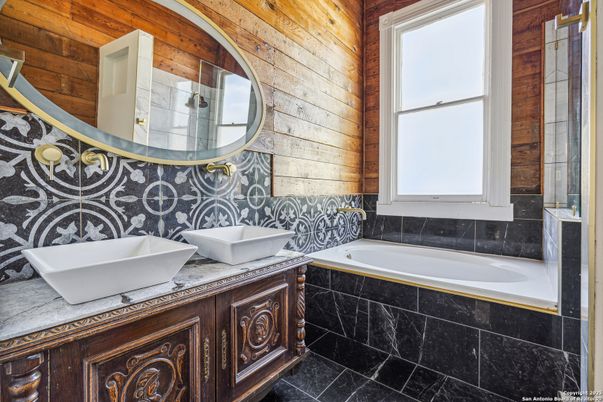 Bathroom, Interior, Wooden Walls
