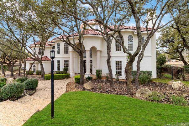 Backyard, Exterior, Facade, Spanish Mediterranean