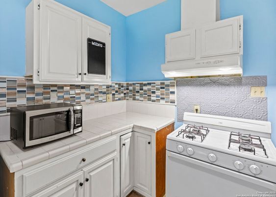 Interior, Kitchen, Tile Countertops