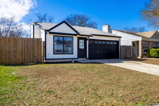 Attached, Backyard, Exterior, Facade, Farmhouse