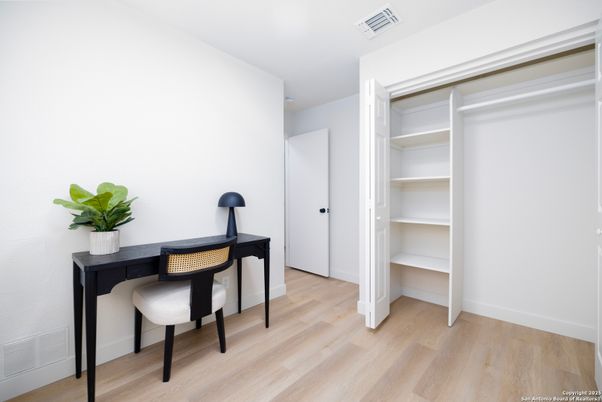 Home Office, Interior, Wood Texture Flooring