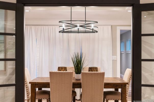 Dining room, Interior, Pendant Lights