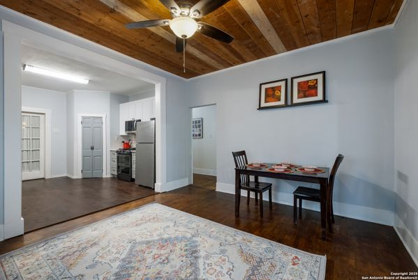 Dining room, Interior, Kitchen, Wooden Ceilings, Wood Texture Flooring