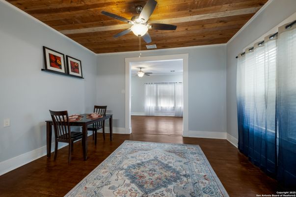 Dining room, Interior, Wooden Ceilings, Wood Texture Flooring