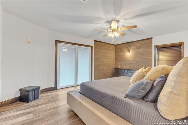 Bedroom, Interior, Wood Texture Flooring, Wooden Walls
