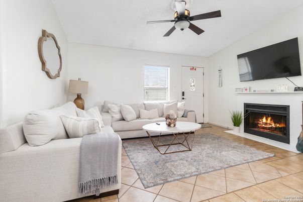 Fireplace, Interior, Living room