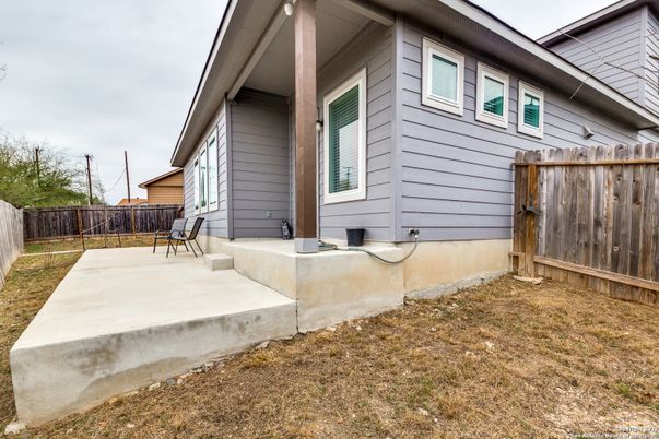 Backyard, Exterior
