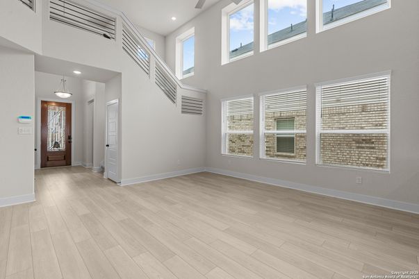 Interior, Pendant Lights, Recessed Lighting, Wood Texture Flooring