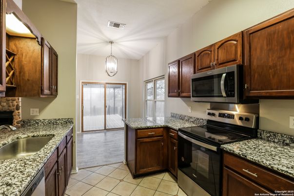 Interior, Kitchen, Pendant Lights, Stainless Steel Appliances