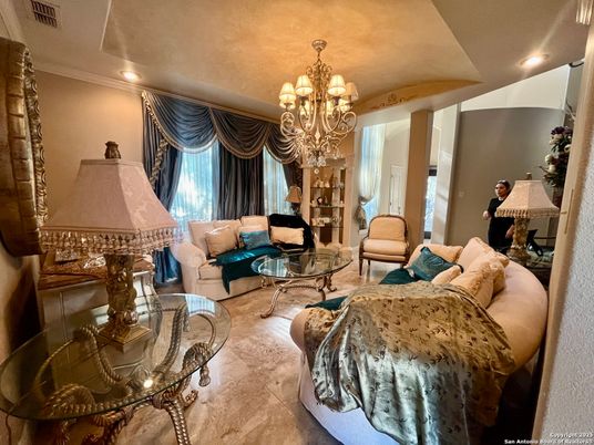 Chandelier, Interior, Living room, Recessed Lighting