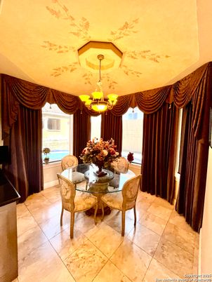 Chandelier, Dining room, Interior