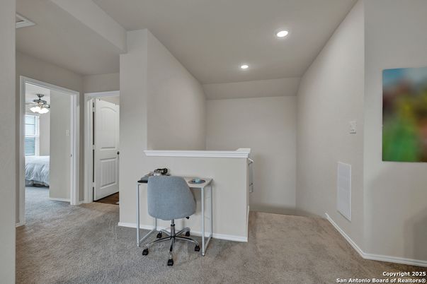 Bedroom, Home Office, Interior, Recessed Lighting