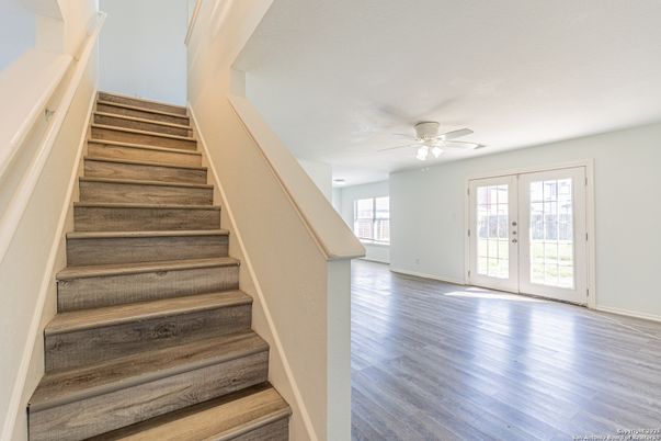 Empty room, Interior, Wood Texture Flooring