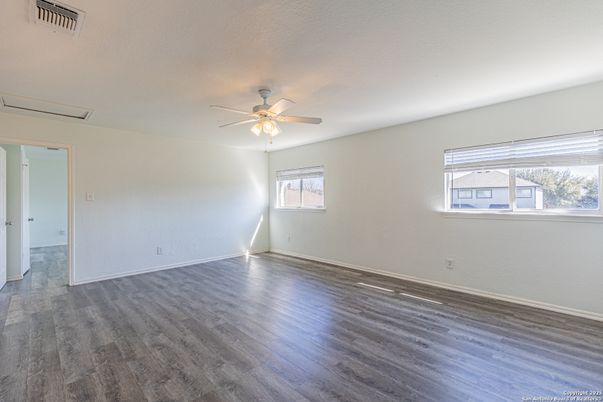Empty room, Interior, Wood Texture Flooring