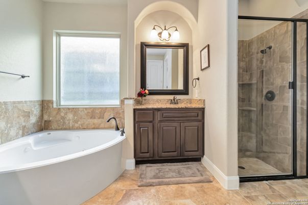 Bathroom, Free Standing Baths, Glass Shower, Interior