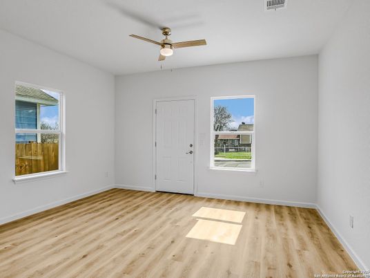 Empty room, Interior, Wood Texture Flooring