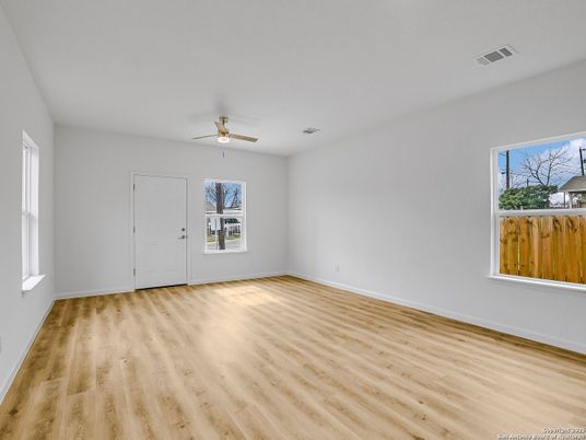 Empty room, Interior, Wood Texture Flooring