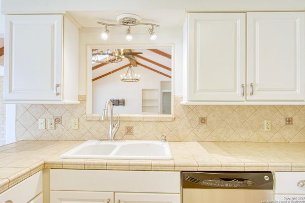 Interior, Kitchen, Tile Countertops