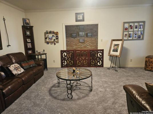 Interior, Living room, Stone Walls