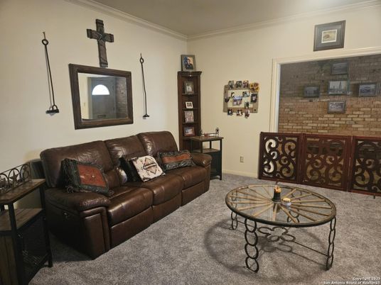 Interior, Living room, Stone Walls