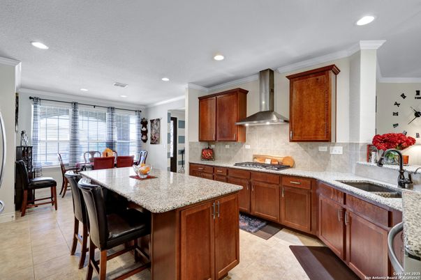 Dining room, Interior, Kitchen, Recessed Lighting
