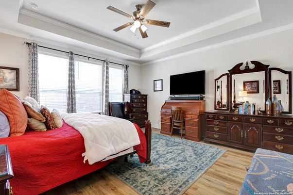 Bedroom, Home Office, Interior, Wood Texture Flooring
