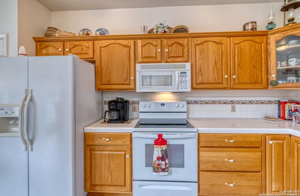 Interior, Kitchen, Tile Countertops