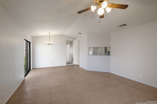 Chandelier, Empty room, Interior