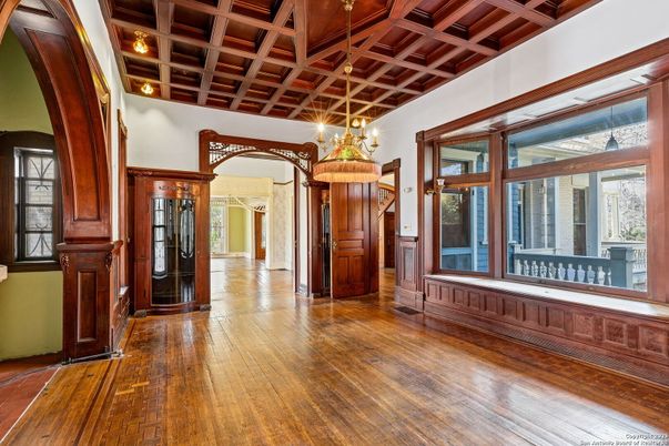 Interior, Pendant Lights, Wooden Beams, Wood Texture Flooring