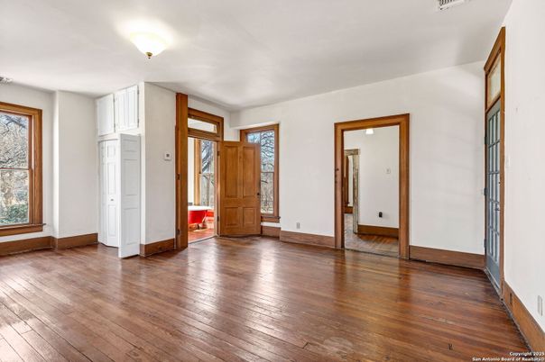 Empty room, Interior, Wood Texture Flooring
