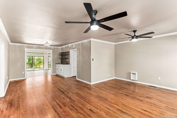 Empty room, Interior, Wood Texture Flooring