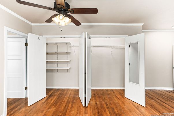 Interior, Walk-in Closets, Wood Texture Flooring