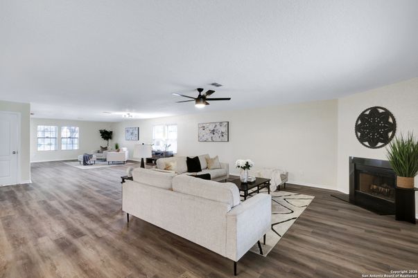 Fireplace, Interior, Living room, Wood Texture Flooring