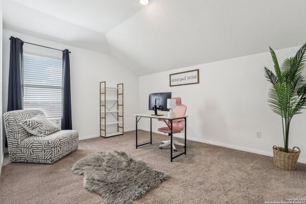 Home Office, Interior, Recessed Lighting