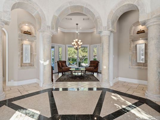 Chandelier, Interior