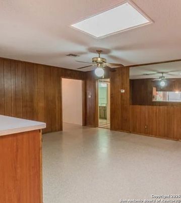 Empty room, Interior, Wooden Walls