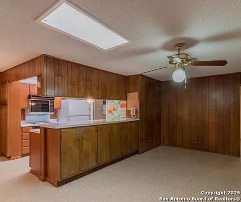 Empty room, Interior, Kitchen, Wooden Walls