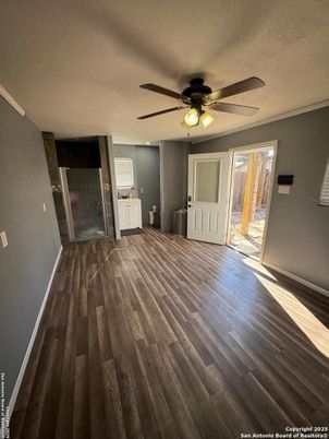 Empty room, Interior, Wood Texture Flooring