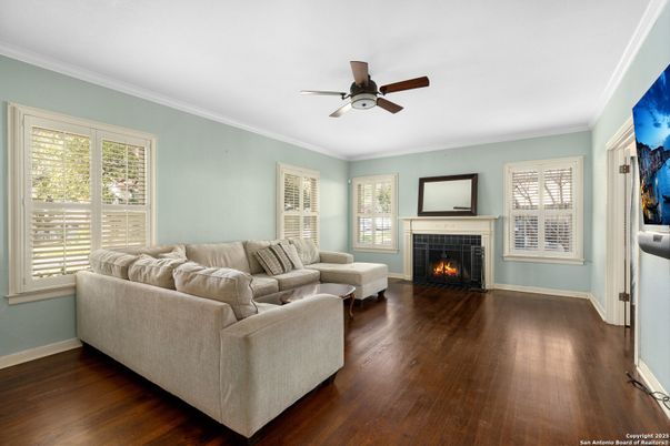 Fireplace, Interior, Living room, Wood Texture Flooring
