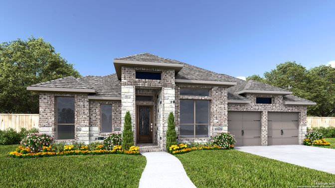 Attached, Exterior, Facade, Brick Facade, Brick Traditional