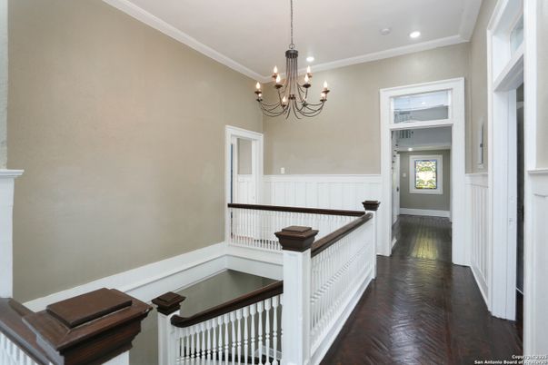 Chandelier, Interior, Recessed Lighting, Wood Texture Flooring