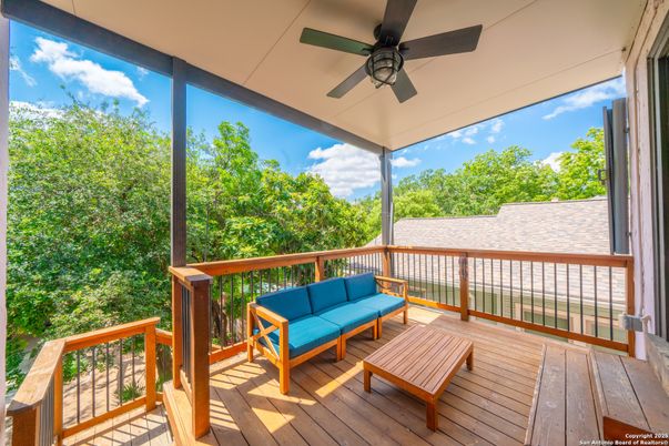 Exterior, Wood Texture Flooring