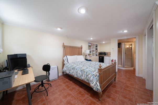 Bedroom, Home Office, Interior, Recessed Lighting