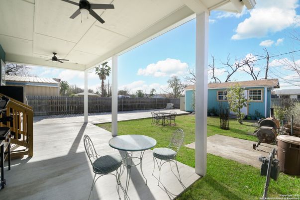 Backyard, Exterior