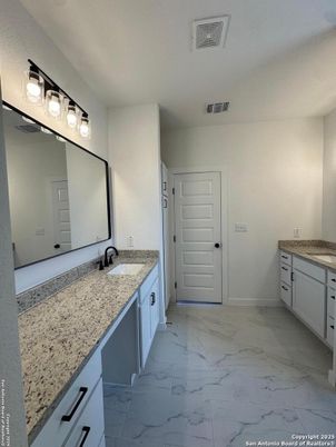 Bathroom, Dual Sink Vanities, Interior, Marble