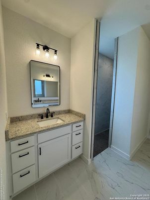 Bathroom, Dual Sink Vanities, Interior, Marble
