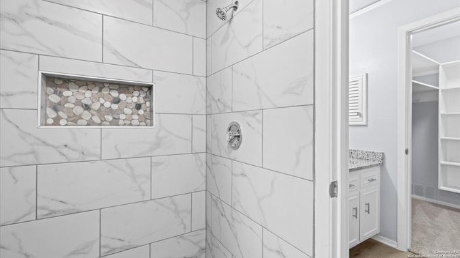 Bathroom, Interior, Marble Walls